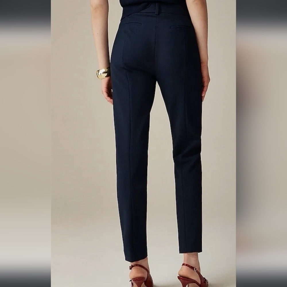 J. Crew 365 High Rise Cameron Navy Pants - Picture 2 of 6